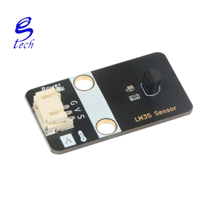 Module de capteur de température LM35 compatible avec les blocs de construction - Détection de la température environnementale - Product Image 1