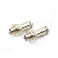 Conector Eléctrico Circular GX12 RS765, Macho y Hembra, de 2, 3, 4, 5, 6 y 7 Pines