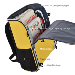 Korean Style Cool Large Capacity School Bag for Junior High School Boys Multifunctional Unisex School Bags - Product Image 3
