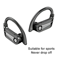 Casque audio sans fil tendance avec microphone pour appels, idéal pour le cyclisme, la randonnée et les voyages, avec réduction de bruit classique