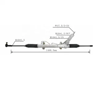 Steering rack Manufactory Hydraulic Power OEM NO.2D1422055C Steering Gear use for Volkswagen LT Bus LHD