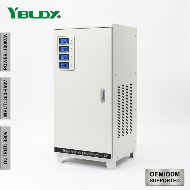25kva 30kva 35kva 40kva Automatic Voltage Stabilizer 380v 3 Phase Servo Motor Voltage Regulators/stabilizers