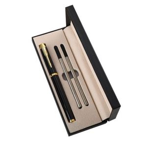 ปากกาโลหะระดับไฮเอนด์แบบเติมได้สองหัว สำหรับของขวัญองค์กรในงานประชุม - Product Image 3