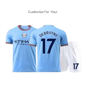 Custom Made Original Football Jersey Kit Team Club Thai Quality Sublimation Soccer Uniforms Full Set Soccer Jersey