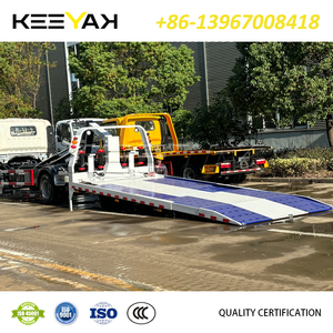 Điều kiện mới kéo xe tải phá hủy giường 4-6 tấn phục hồi cứu hộ trượt giường phá hủy cơ thể chất lượng cao trượt giường phá hủy để bán - Product Image 4