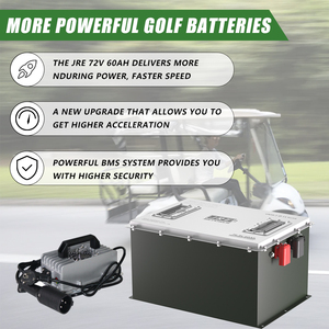 JREPOWER 3840wh 72V 50ah 골프 카트 배터리 60ah 리튬인산철 배터리 팩 클럽 카트용 - Product Image 5