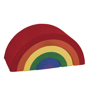 Équipements de terrain de jeu doux pour enfants de haute qualité les plus vendus grimpeur de <span class=keywords><strong>pont</strong></span> <span class=keywords><strong>arc</strong></span>-en-ciel pour le jeu en intérieur - Product Image 2