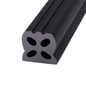 Bande d'étanchéité <span class=keywords><strong>en</strong></span> <span class=keywords><strong>caoutchouc</strong></span> silicone EPDM sur mesure, <span class=keywords><strong>profil</strong></span> extrudé <span class=keywords><strong>en</strong></span> forme de D, P, U, <span class=keywords><strong>L</strong></span>, étanche, pour portes et fenêtres, fournisseur d'usine - Product Image 3