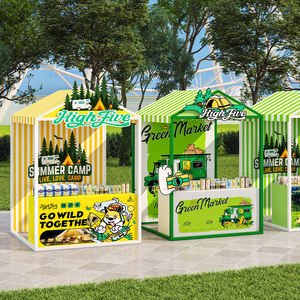 מדף דוכן שוק לאירועים לאירועים חוצות תערוכה חיצונית דוכן אוהלים מסחריים תערוכות אוהלי מסחר תערוכות אוהלי - Product Image 6