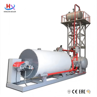 Chaudière industrielle horizontale à circulation naturelle élevée, à serpentin, pour gaz naturel liquéfié (GNL) et huile chaude, en acier inoxydable