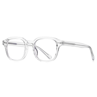 MS 2118 TR90 Optical Anti-Blue Light Designer Gafas Montura grande Gafas para hombre con logotipo personalizado Nuevo y elegante