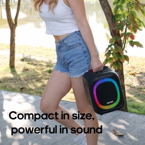 Altavoz Multimedia RGB BT Mosbros KaraBass 7K con Diámetro <span class=keywords><strong>de</strong></span> 133MM, BT V5.3 y Batería <span class=keywords><strong>de</strong></span> 12000mAh <span class=keywords><strong>para</strong></span> Exteriores - Product Image 6