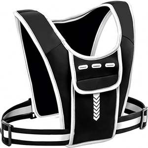 Reflective logo Design Viceras <b>Running</b> Hydration <b>Vest</b> Sports Training and <b>Running</b> Athletic Chest <b>Running</b> <b>Vest</b> Bag Phone Holder - Product Image 1