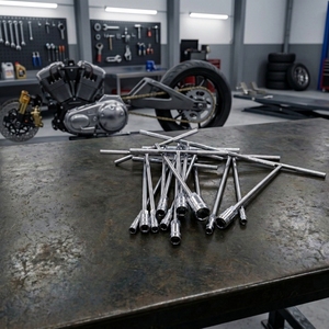 Juego de Llaves de Tubo Hexagonales Extendidas en Forma de D de 14 Piezas de 6-19 mm para Mantenimiento de Automóviles y Motocicletas - Product Image 3