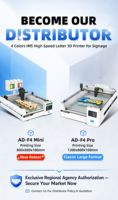 Impresora 3D Mingda AD-F4 Mini Profesional para Letreros Acrílicos Personalizados