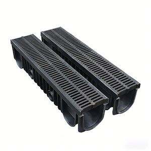Système de drainage en U en PEHD couleur personnalisée pour applications extérieures, jardins, routes civiles et gestion des eaux pluviales - Product Image 2