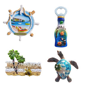 Souvenir de plage tropicale avec animaux marins, cadeau de la Floride, <span class=keywords><strong>des</strong></span> Bahamas, de Miami, tortue en résine, <span class=keywords><strong>crabe</strong></span>, boule d'eau, mini lion de mer, globe à neige - Product Image 4