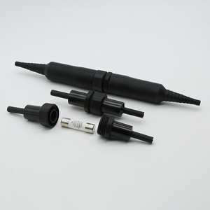 Portafusibile in linea <span class=keywords><strong>AEB</strong></span> IP67 impermeabile 30A 600V per fusibili cilindrici Midget da 10x38mm - Product Image 1