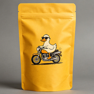 Customized 3.5g matte polyester film vertical <b>bag</b>, thickened laminated food grade <b>packaging</b> <b>bag</b> - Product Image 3
