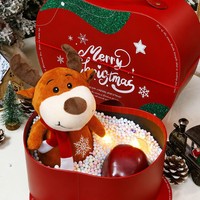 Boîte cadeau personnalisée pour petites entreprises, Noël, Halloween, exquise, biodégradable, en forme de forme classique, laminée mate