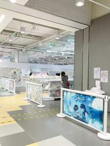 Barriera Personalizzabile per Campo Sportivo Indoor 1,0m Recinzione per Campo da Pickleball Palo Telescopico Linea Pubblicitaria Barriera per Traffico Sportivo - Product Image 5