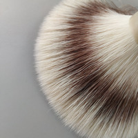 DISHI Nouveaux nœuds de brosses à raser en fibres végétales douces FL pour le rasage humide des hommes