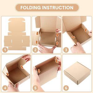 Cajas de Envío Pequeñas de Cartón Corrugado para Regalos de Navidad, Cajas de Cartón para Envíos de Pequeñas Empresas - Product Image 5
