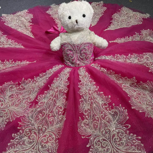 Teddy Bear Dress - Pink Dress for Girls & Kids