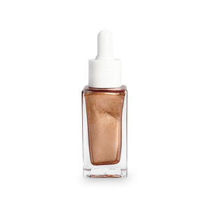 Aceite Corporal Brillante Personalizable MLM de 30 ml en Envase Cuadrado de Vidrio, Iluminador con Brillo Fino, Hidratante y Nutritivo para el Cuidado de la Piel, Aceite Hidratante OEM - Product Image 3
