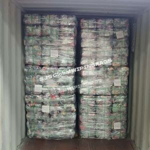 Trapos de Limpieza de Algodón Reciclado Mixto de Alta Absorción para Camisetas, 10kg y 25kg - Product Image 1