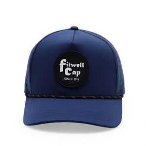 Gorras Impermeables de 5 Paneles con Logotipo Personalizado para Hombre, Gorra de Béisbol Trucker de Alto Rendimiento con Bordado Perforado por Láser - Product Image 2