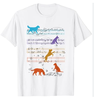 Benutzer definierte T-Shirts Sommer Musik Note Gitarre Graffiti Print Jungen und Mädchen T-Shirts Kleidung Kinder Cartoon Casual Tees Tops