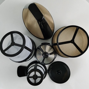 La mejor venta de tazas de café personalizadas de viaje plegables, cesta de goteo de filtro, malla de plástico reutilizable de grado alimenticio, 600ml - Product Image 5
