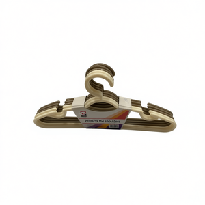 MNJ Plastic Hangers 48Pcs With Shoulder Pads For Clothes Storage - Product Image 1