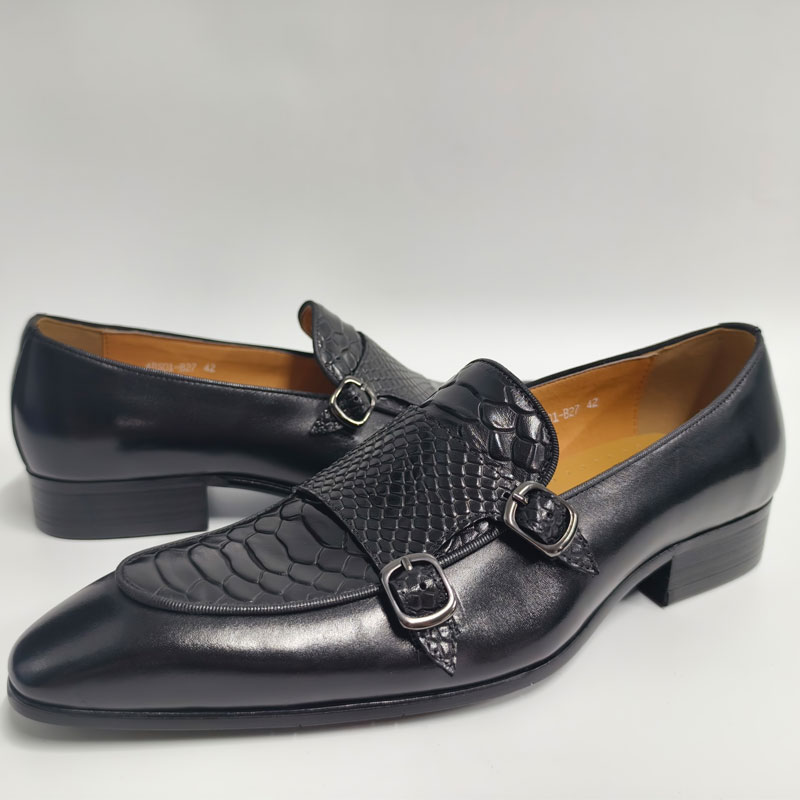Snake Skin Loafers Stylish Comfortable Shoes for All