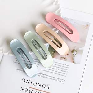 Gran oferta de pinzas de cocodrilo de horquilla de plástico grande para mujer, Clip superior de 10cm, flequillo, Clip Hairone lateral de palabra, fiestas resistentes a caídas - Product Image 2