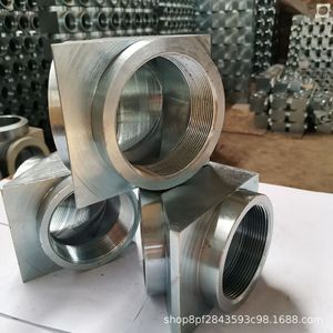 Coude haute pression forgé en acier au carbone DN20 3/4, raccord durable pour conduite de gaz d'extinction d'incendie - Product Image 2