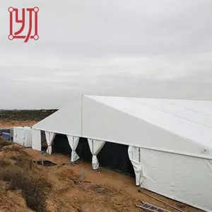 Outdoor permanent pakistani corporate wedding event marquee tent for party