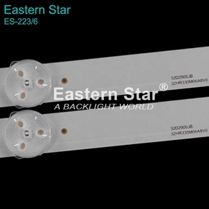 Barra de Retroiluminación para TV ES-223 <span class=keywords><strong>32D2900</strong></span> 32HR330M06A8V0 4C-LB3206, Tira de Retroiluminación LED para T C L, 2 Piezas/Juego - Product Image 6
