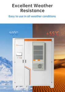 Dawnice Lifepo4การระบายความร้อนด้วยไฟฟ้ากระแสสลับแบบ all-in-one 215kwh เก็บพลังงานอุตสาหกรรมแรงดันสูงจากโรงงาน - Product Image 5