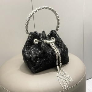 Luxury Crystal Rhinestone Bag Versatile Evening Party Clutch <b>Purse</b> Crossbody Bag Bling Crystal Rhinestone Bag for Women - Product Image 3