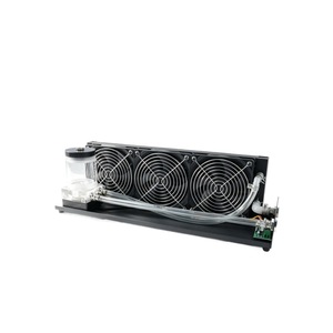 Radiateur refroidi par eau Yingbo, ventilateur 120 mm, dissipateur thermique en aluminium, faible bruit 20dBA, solution de refroidissement tout-en-un pour ordinateur de bureau, multiplateforme - Product Image 1