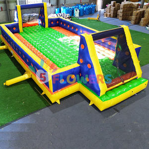 Trampoline <strong>Football</strong> Court <strong>Inflatable</strong> <strong>Soap</strong> Playground Juego Inflable Soccer Pitch - Product Image 3