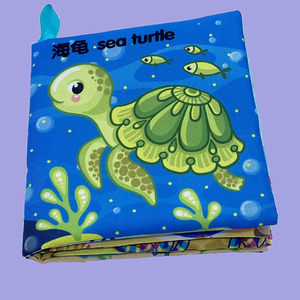 XBJ Puzzle Musicale per Neonati a Forma di Cartone Animato, Libro Educativo Infrangibile, Giocattoli da Letto per <span class=keywords><strong>Bambini</strong></span> - Product Image 5