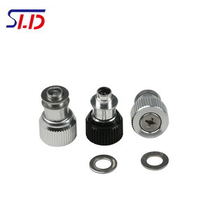 Pf11mw Pf12mw Flare-Mounted 25mm thép không gỉ nhôm nổi Captive bảng điều chỉnh vít 3mm Răng đen Oxit inch Metric - Product Image 2