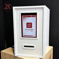 Imprimante photo pour cabine photo ZKAI, station de selfie tout-en-un, imprimante photo pour décoration de mariage