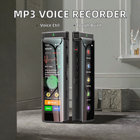 Nuevo Grabador de Voz Inteligente Personalizado para Entrevistas y Reuniones, Grabador de Voz Android con Transcripción de Texto en Tiempo Real, Grabador con IA, MP3, USB