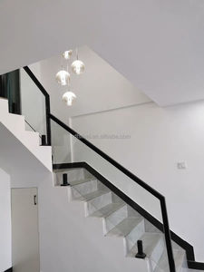 Df स्विमिंग पूल बाड़ बुना शाखाओं धातु स्टेनलेस दीवार टेम्पर्ड ग्लास विनाइल रेलिंग और पोस्ट - Product Image 5