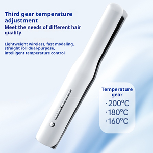 Portable Mini Flat <strong>Iron</strong> Rechargeable <strong>USB</strong> Battery Powered Wireless Hair Straightener <strong>Travel</strong> Use Car Application - Product Image 3