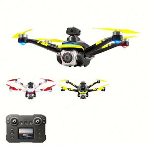 โดรนพับได้สี่แกนสำหรับมือใหม่ พร้อมระบบหลบหลีกสิ่งกีดขวาง ถ่ายภาพทางอากาศด้วย Optical Flow มอเตอร์แบบไร้แปรงถ่าน ระยะส่งสัญญาณ 200 เมตร รุ่น K15 - Product Image 1